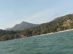 Anne in one of the outdoor porn videos with beautiful minx