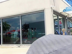 Exotic amateur Bikini, Voyeur adult scene