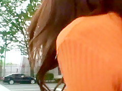 Exotic Japanese whore Emiri Sakurai in Amazing Outdoor, Phone JAV movie