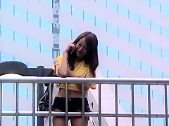 Exotic Japanese whore Emiri Sakurai in Amazing Outdoor, Phone JAV movie