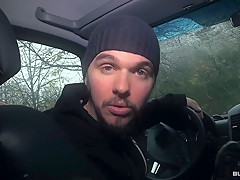 Bums Bus - Emo Luder Aviva Rocks hart von Jason Steel in deutschem Porno gefickt