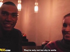 Amateur Penny goes to public toilet with dirty stud