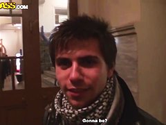 Young girl, named Natalie, pick uped in the night streets