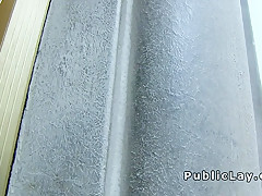 Busty French babe fucks for cash