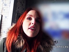 Spanish amateur from public banged pov