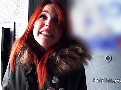 Spanish amateur from public banged pov