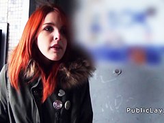 Spanish amateur from public banged pov