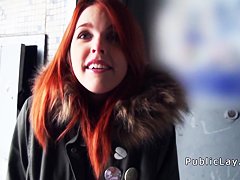 Spanish amateur from public banged pov