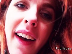 Spanish amateur from public banged pov