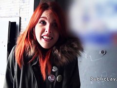 Spanish amateur from public banged pov