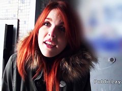 Spanish amateur from public banged pov