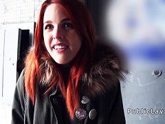 Spanish amateur from public banged pov