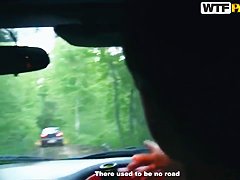 Hot students, Albina,Ava,Taylor and Zoe celebrate purchase of a new car.