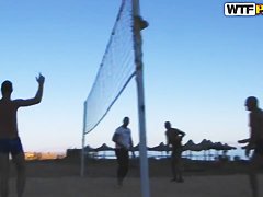 Hot travel sex movie at the beach from Egypt Day