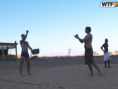 Hot travel sex movie at the beach from Egypt Day