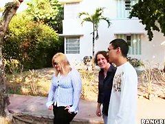 Chubby amateur Brittney gets filmed on the street