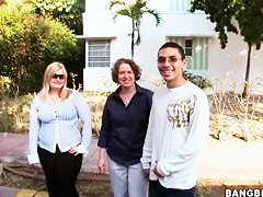 Chubby amateur Brittney gets filmed on the street