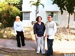 Chubby amateur Brittney gets filmed on the street