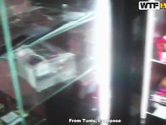 Girls drink champagne and wait for their turn to fuck