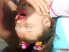 Patricia is a lovely 18 year old schoolgirl, whose boobs havent yet fully