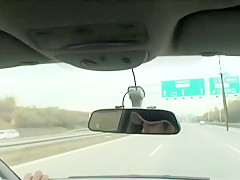 Horny pornstar in amazing outdoor, swallow adult clip