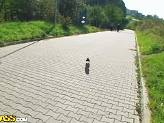 Nessa Devil is caught for further copulation