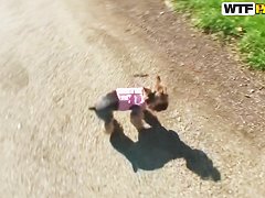 Nessa Devil is caught for further copulation