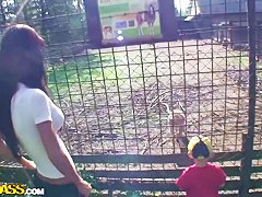 Nessa Devil is caught for further copulation