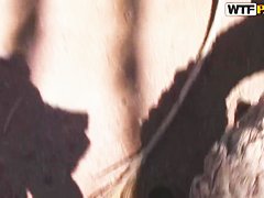 Tourists wanted to have some extreme during their vacation