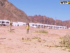 Tourists wanted to have some extreme during their vacation