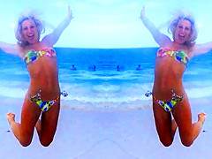 Exotic amateur Bikini, Striptease sex clip