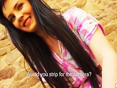 Timea sticks around for some good fuck