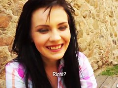 Timea sticks around for some good fuck