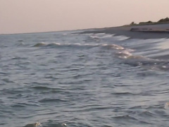 Adele Laurentia in guy fucks a blonde amateur girl on a beach