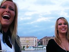 Blue Angel and Sophie Moone ride on a boat