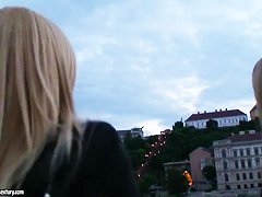 Blue Angel and Sophie Moone ride on a boat