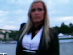 Blue Angel and Sophie Moone ride on a boat