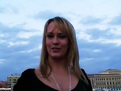 Blue Angel and Sophie Moone ride on a boat