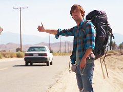 Samantha Saint and her man get busy in a tent in the middle of nowhere