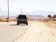 Samantha Saint and her man get busy in a tent in the middle of nowhere