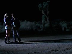 Samantha Saint and her man get busy in a tent in the middle of nowhere