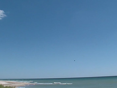 Adele Laurentia in outdoor amateur video of a gal fucking and sucking