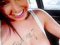 Karlee Grey offers a blowjob for money