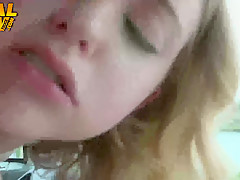 Pretty blonde Chloe Couture hitchhiking for a big black dick