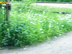 Hot students picnic with Albina