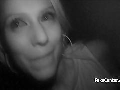 Banging pussy in public parking