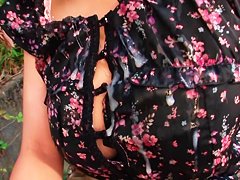 A Walk Around The Block Sucking Cock