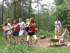 Dominica Phoenix & Eva Berger & Nika Star & Mancy & Rita Rush & Sabrina M  in real college fucking filmed in the outdoors