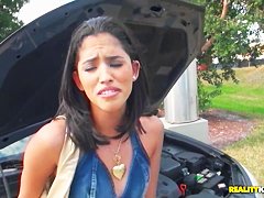 Maria likes big peckers and really hard penetration