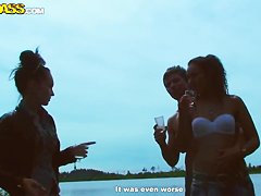 Hot fucking Russian picnic with sexy teen Jocelyn!